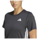 Adidas Γυναικεία κοντομάνικη μπλούζα Train-Essentials 3-Stripes Workout Tee
